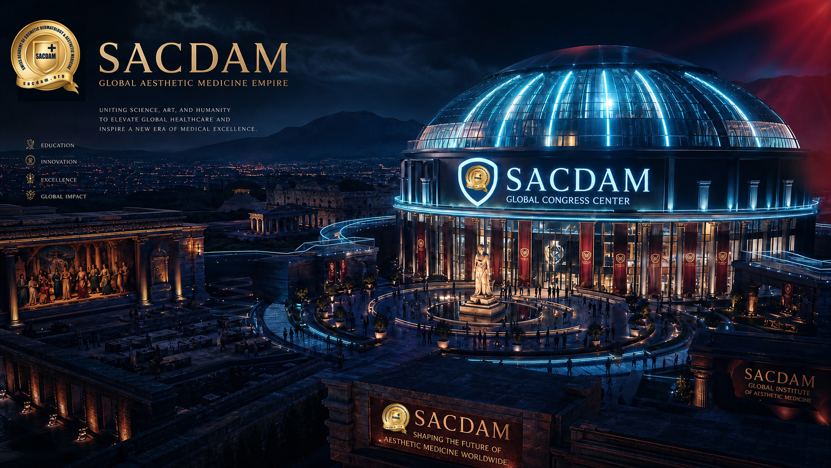 SACDAM global aesthetic medicine empire