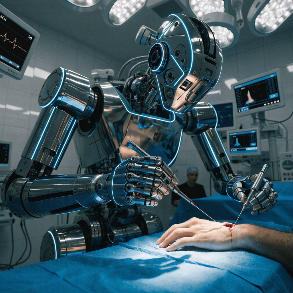 Robotic-assisted reconstructive hand medicine