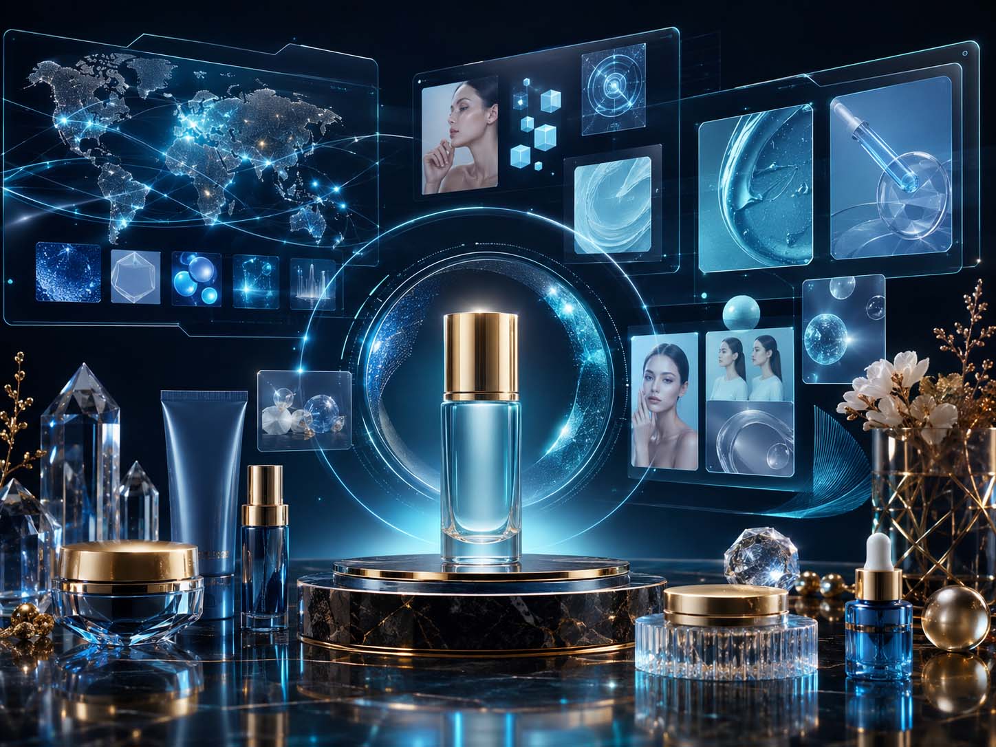 Premium digital beauty retail and international e-commerce platform