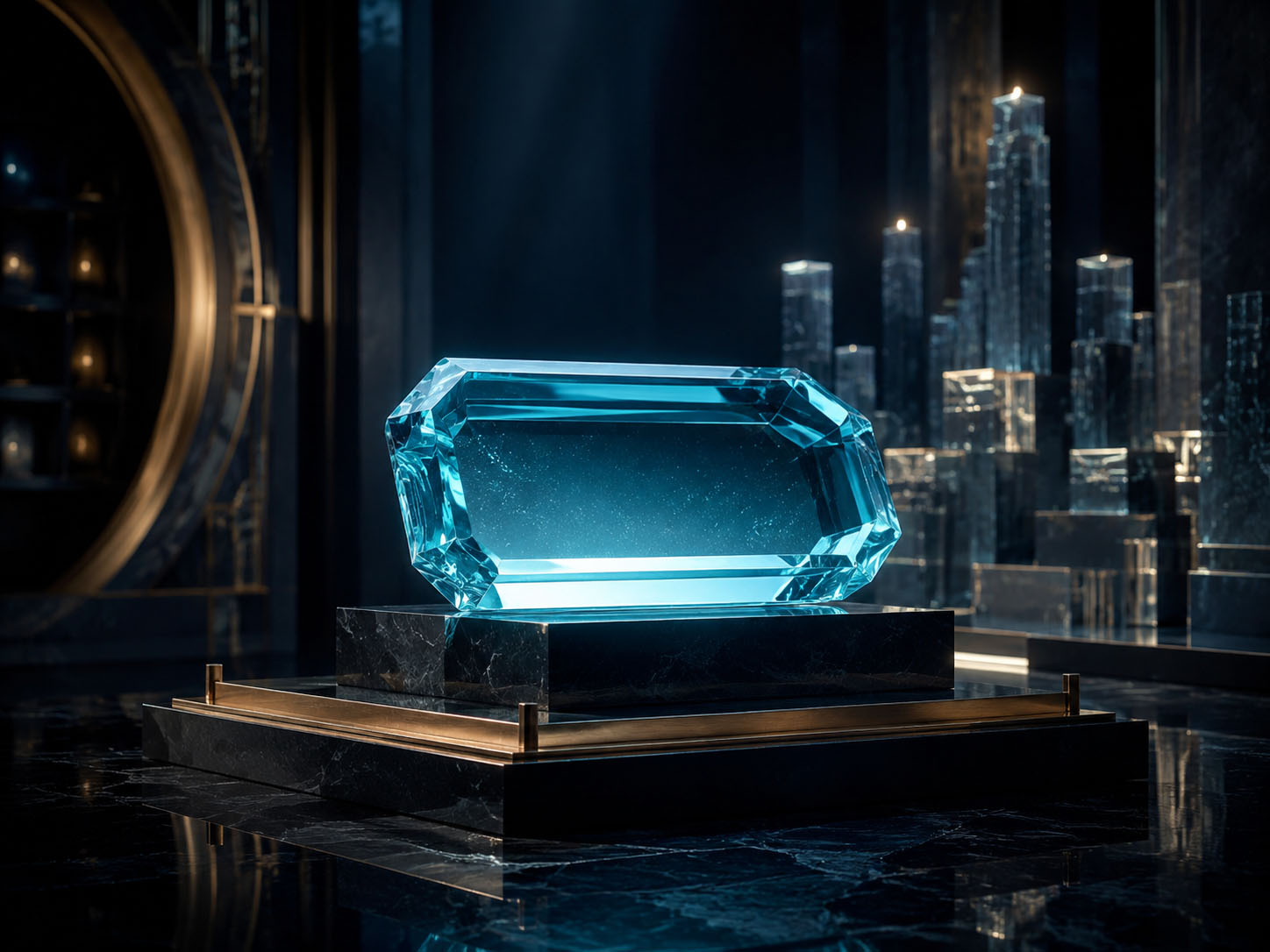 Premium digital brand asset presented to strategic beauty industry investors