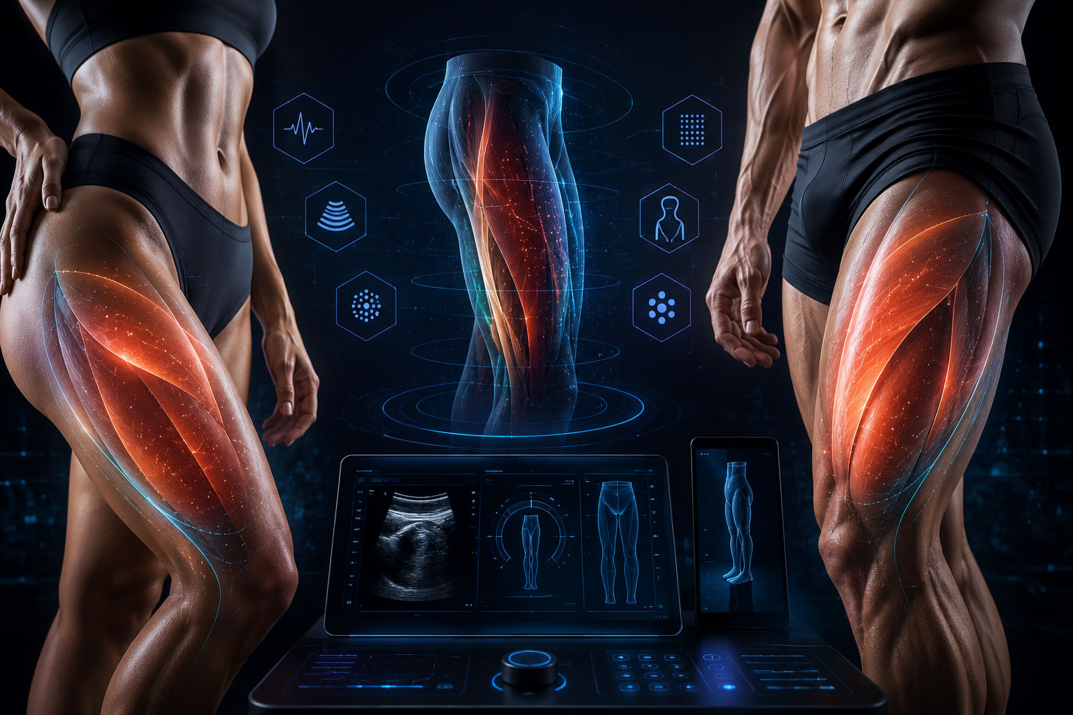 Advanced thigh contouring and body aesthetics technology representing the convergence of medical, surgical and non-surgical markets