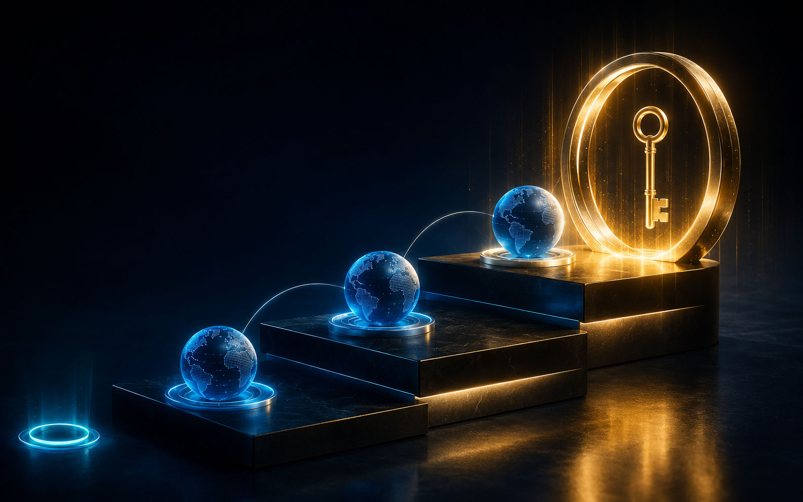 Progressive lease-to-own pathway leading to the final ownership of a premium domain