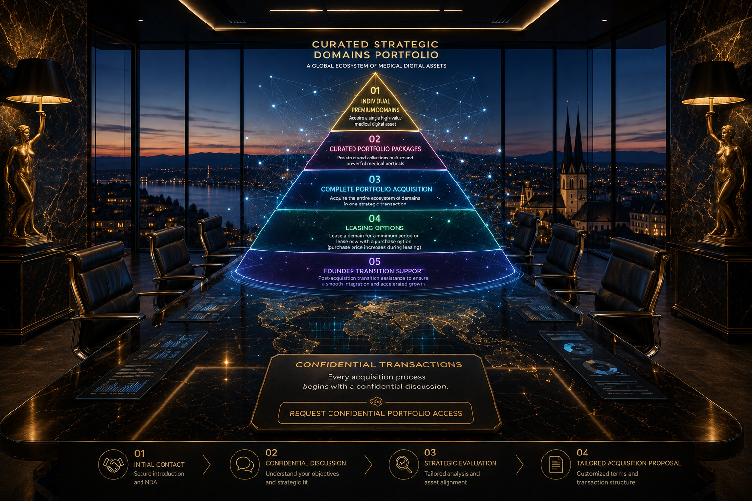 Strategic Acquisition Boardroom